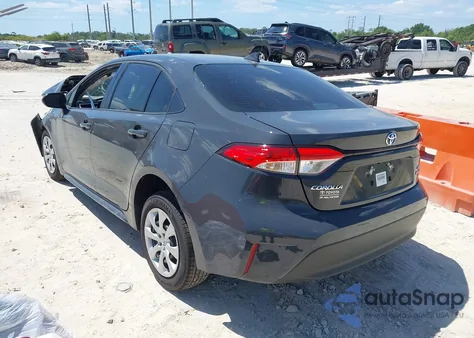 2025 Toyota Corolla Hybrid Le from USA, damaged, VIN JTDBCMFE6S3081209